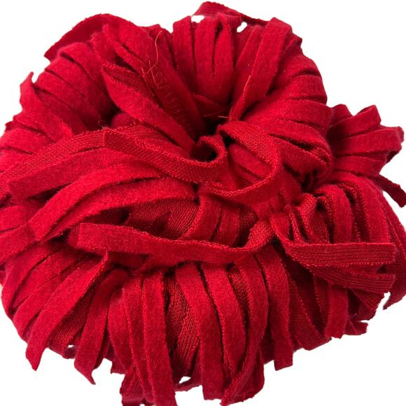 Ronni Nicole Accessories - Ronni Nicole Kidz Classic Red Fringe Scarf L59" W16.5" Fringe 3" Unisex